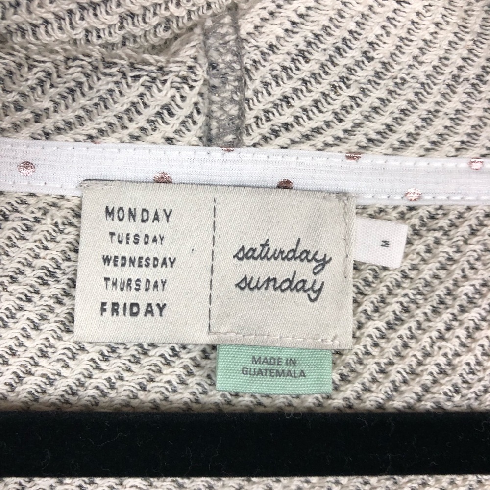 Anthropologie Saturday Sunday Cropped Hoodie - Picture 3 of 7